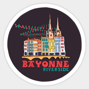 Bayonne Riverside Sticker